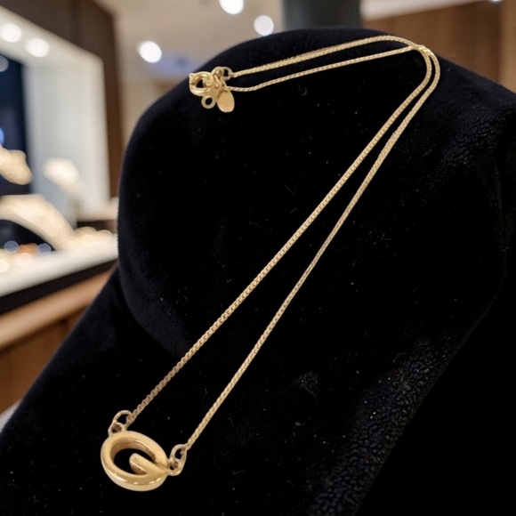 GIVENCHY G Logo Necklace- 13.8” ❤️